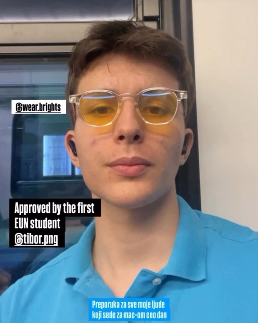 Instagram story kupca s Daylights Lemon naočalama